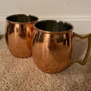 Moscow mule mugs